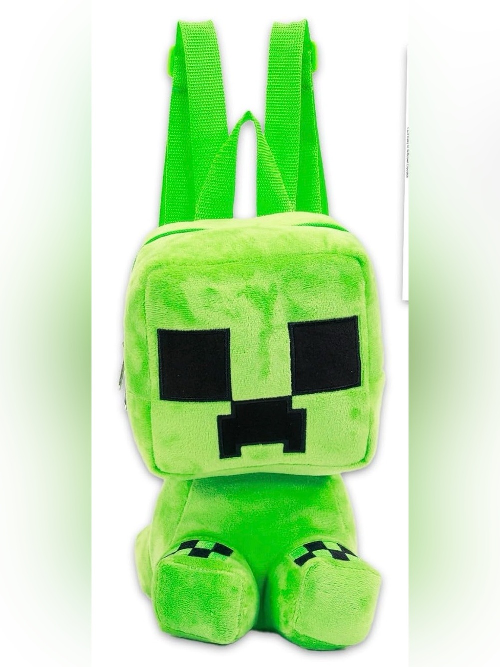 Minecraft Creeper Plush Backpack